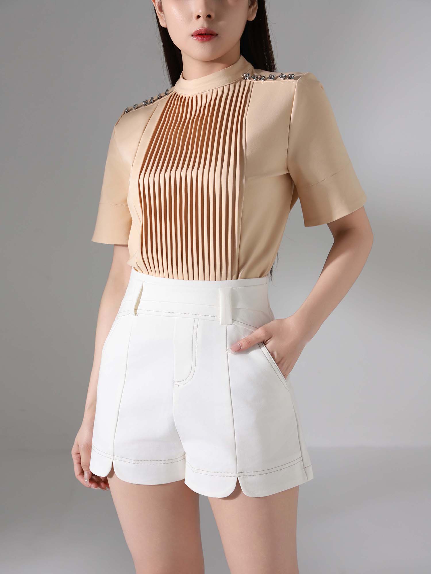 Pleated Top AC914