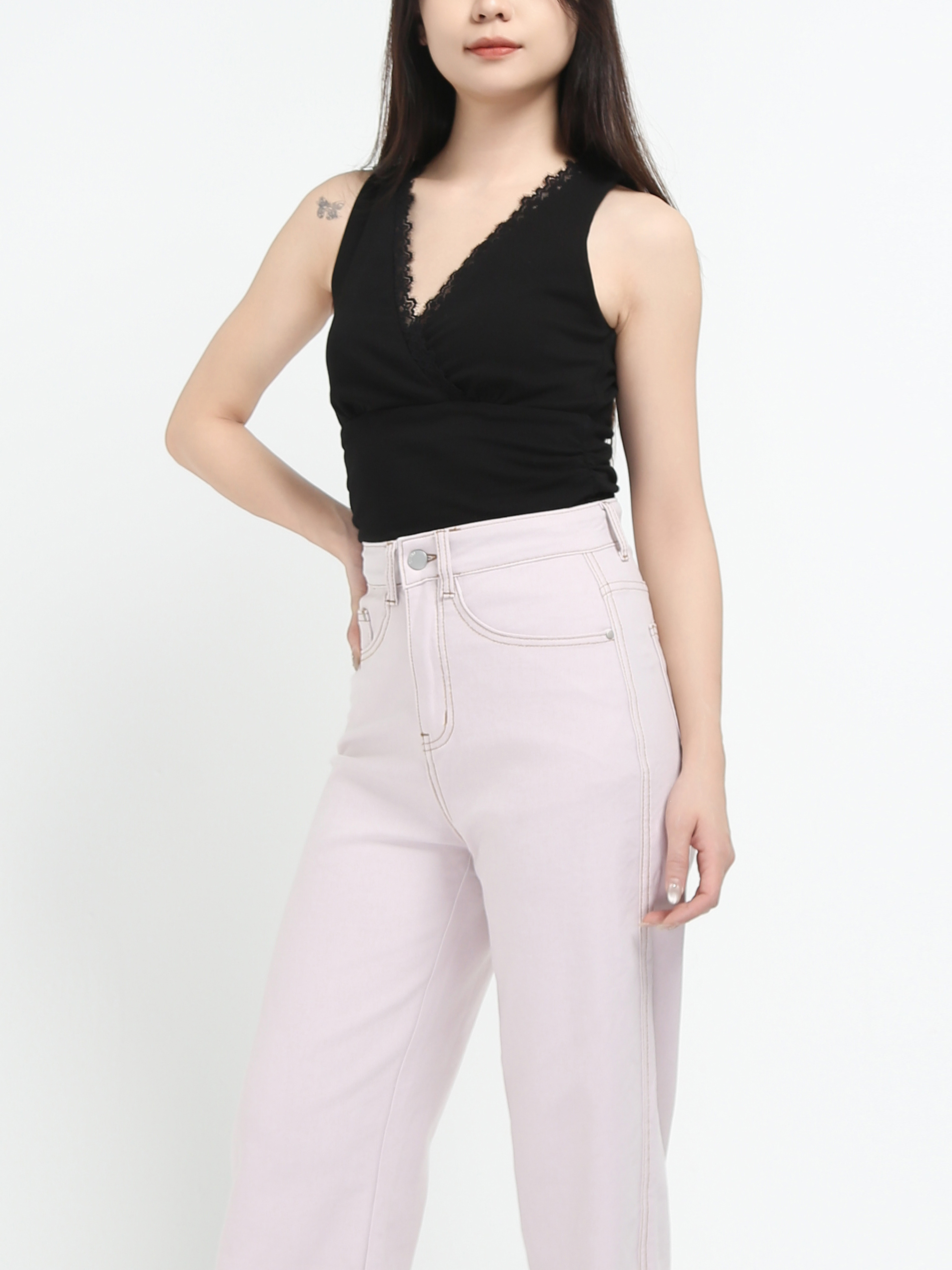 Denim Long Pants DJ072