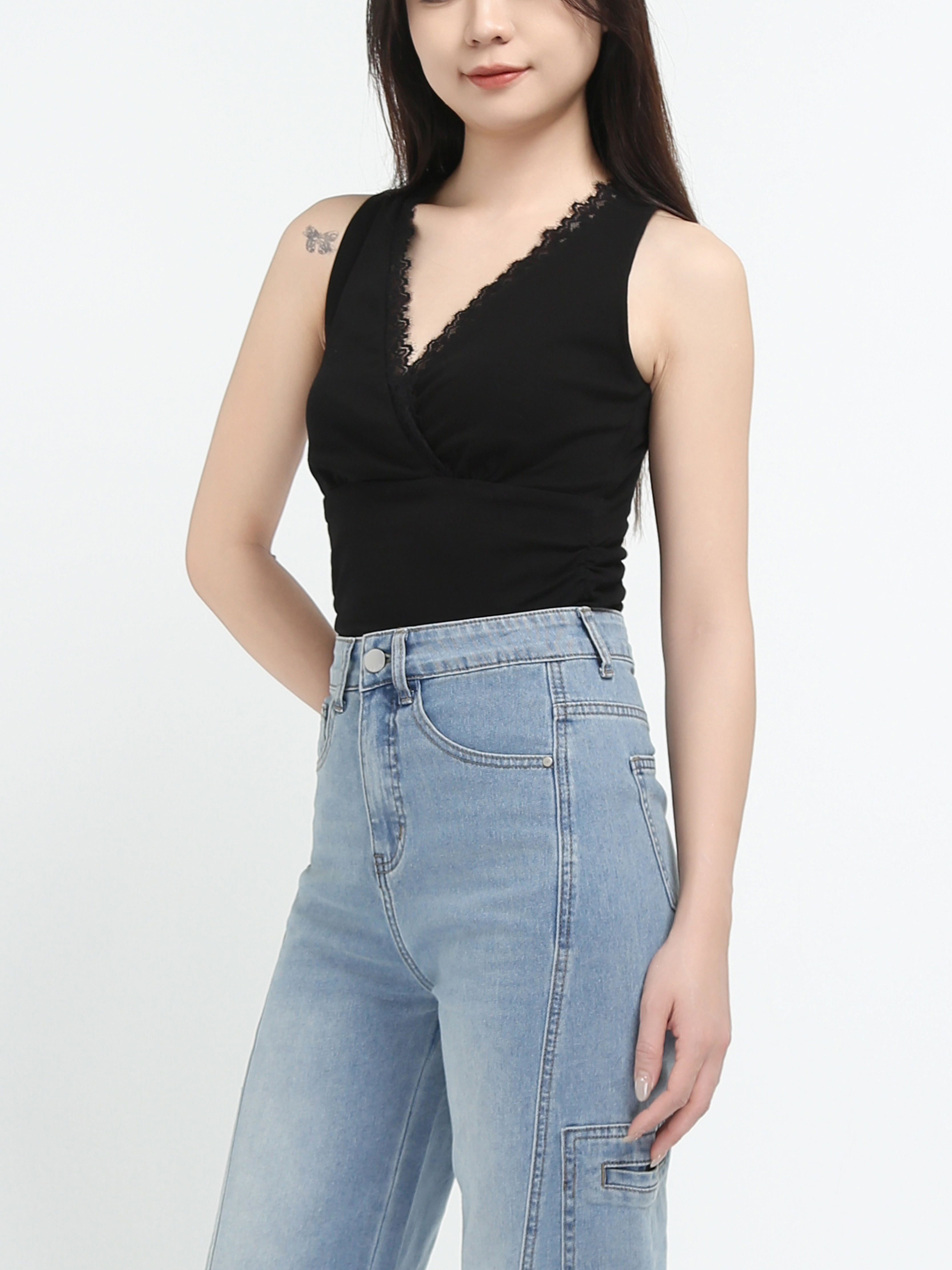 Denim Long Pants DJ073