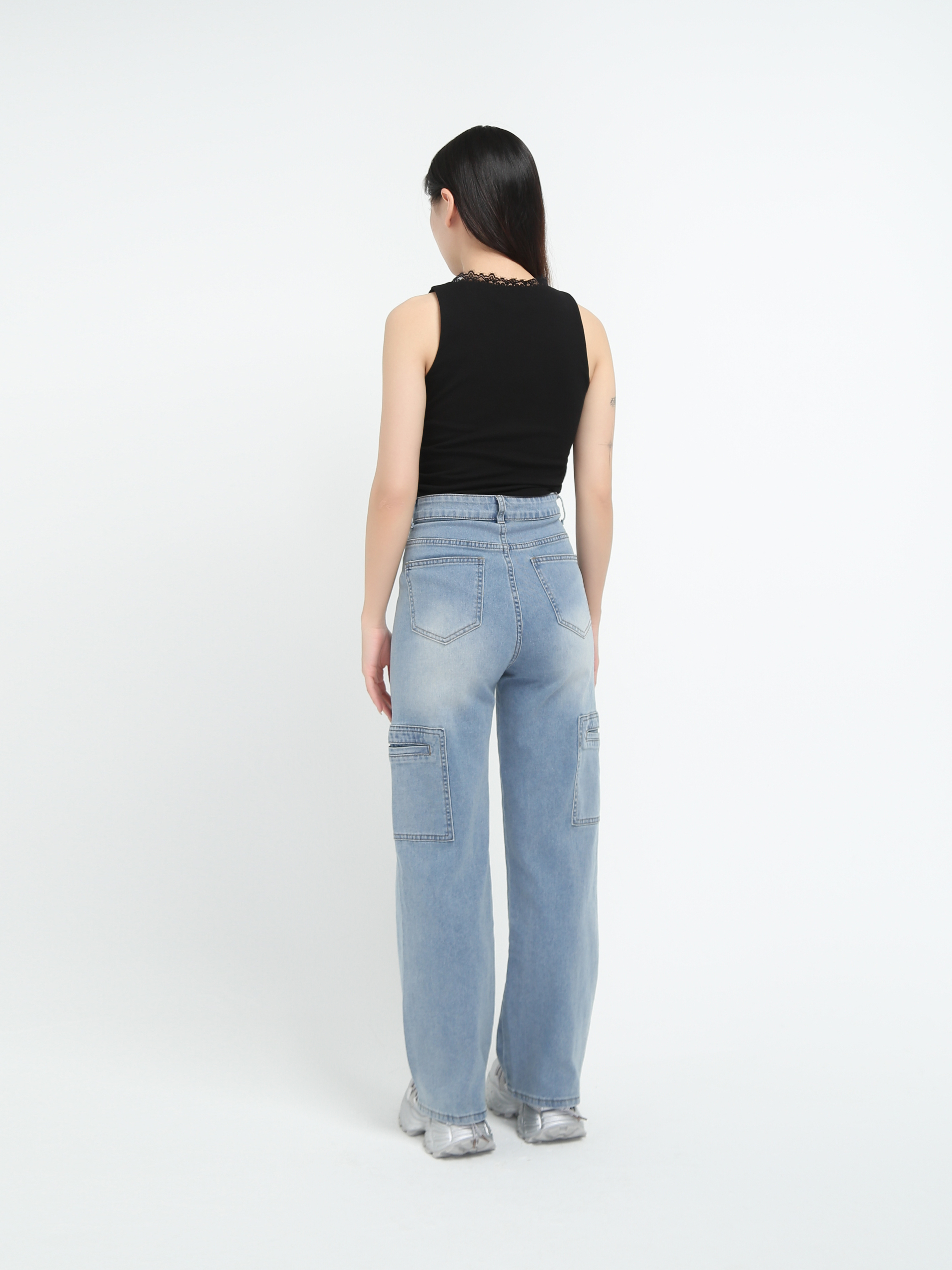 Denim Long Pants DJ073