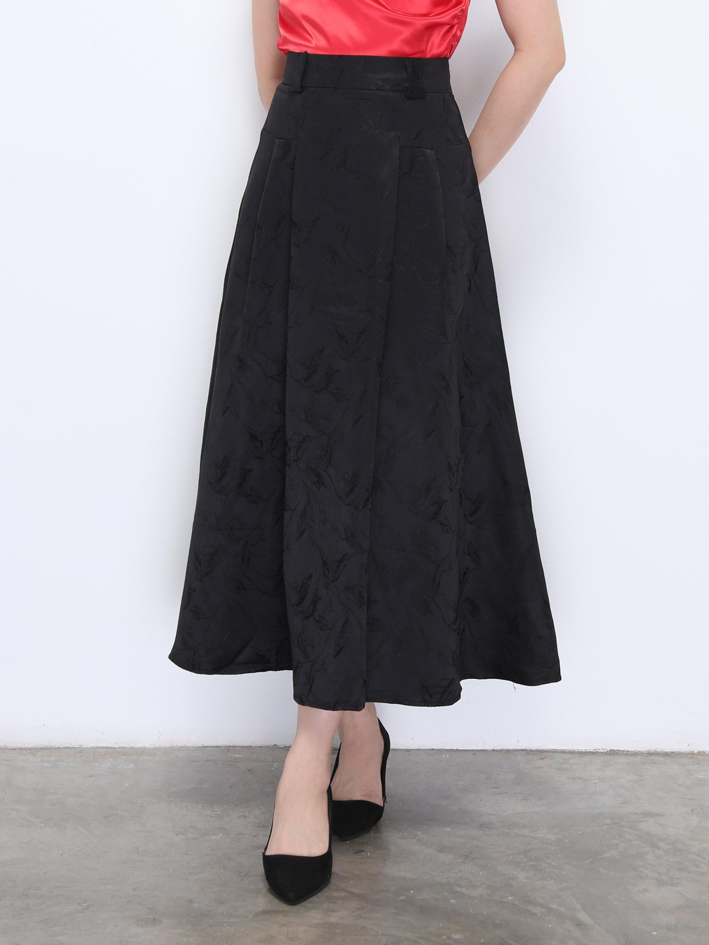 High Waist A Line Skirt DJ028