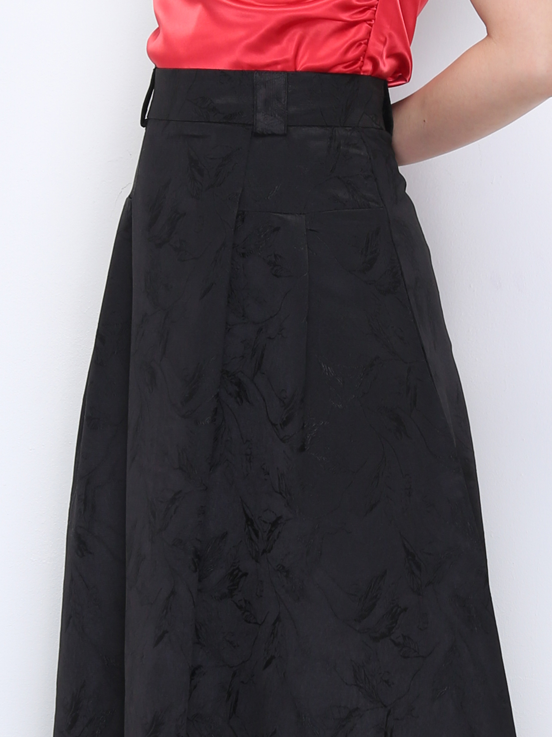 High Waist A Line Skirt DJ028
