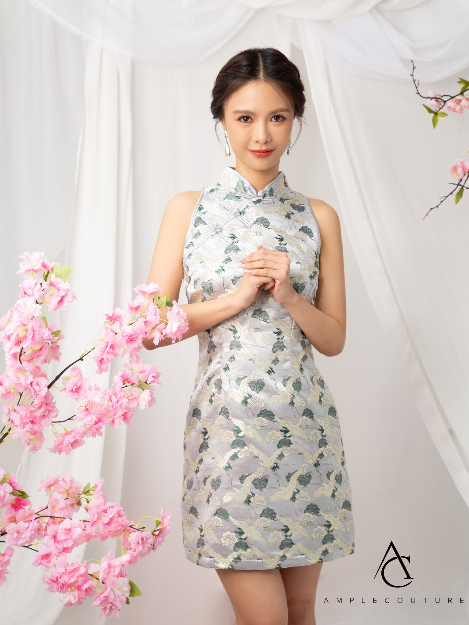 Cheongsam Bird Dress AC609 (SPO)