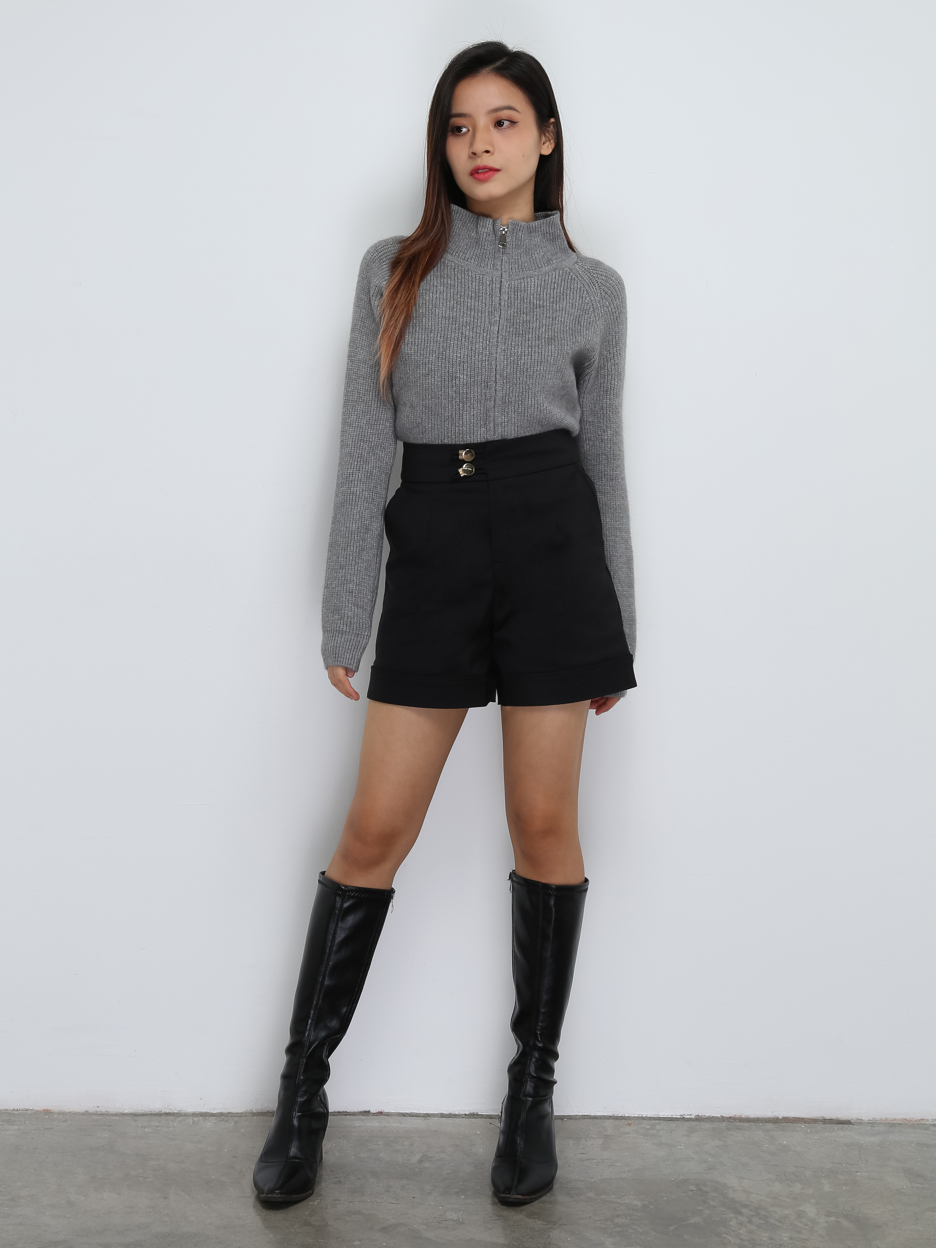 Side Pocket Short Pants 32403