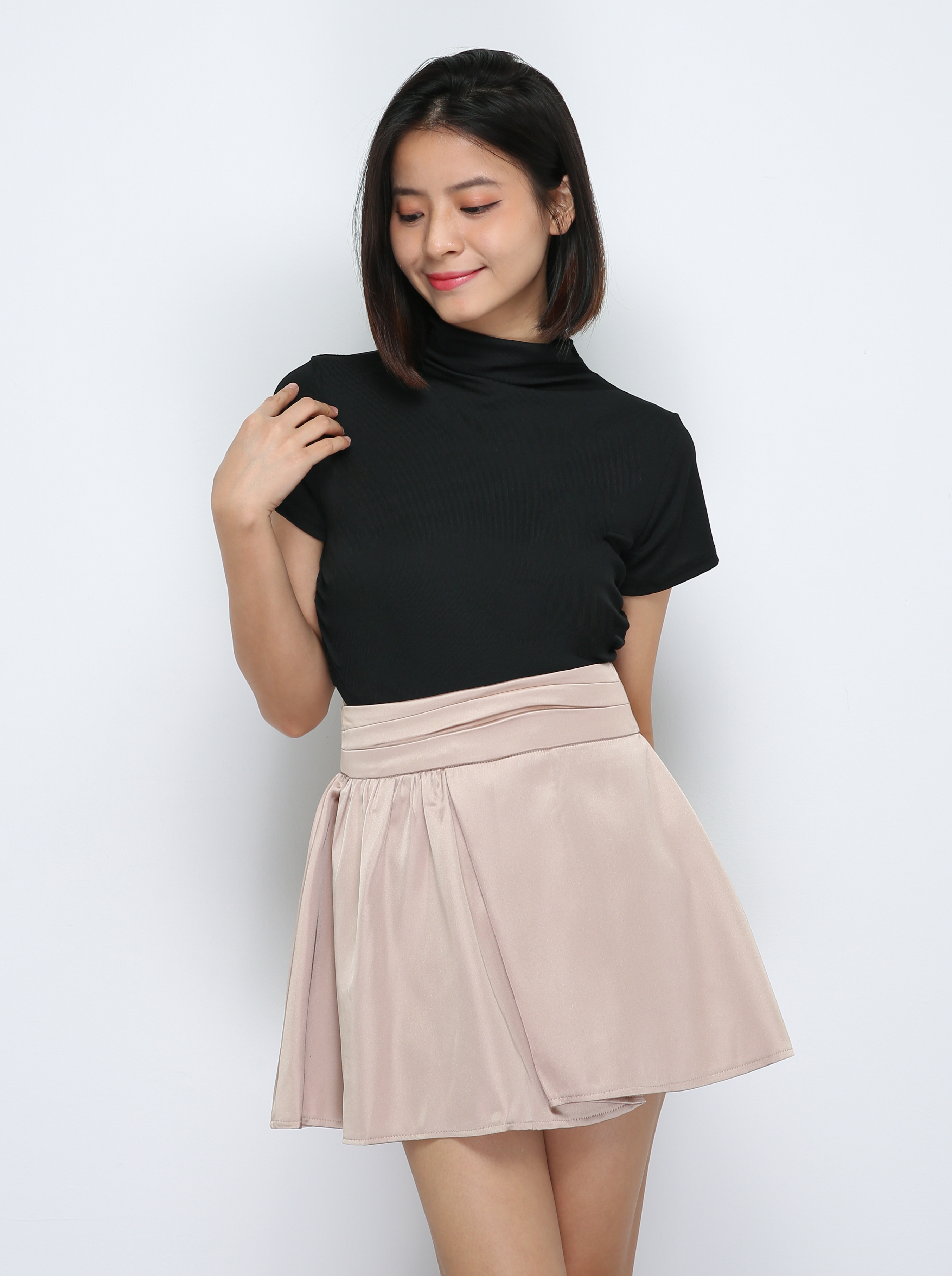 Satin Skirt Pants 33948