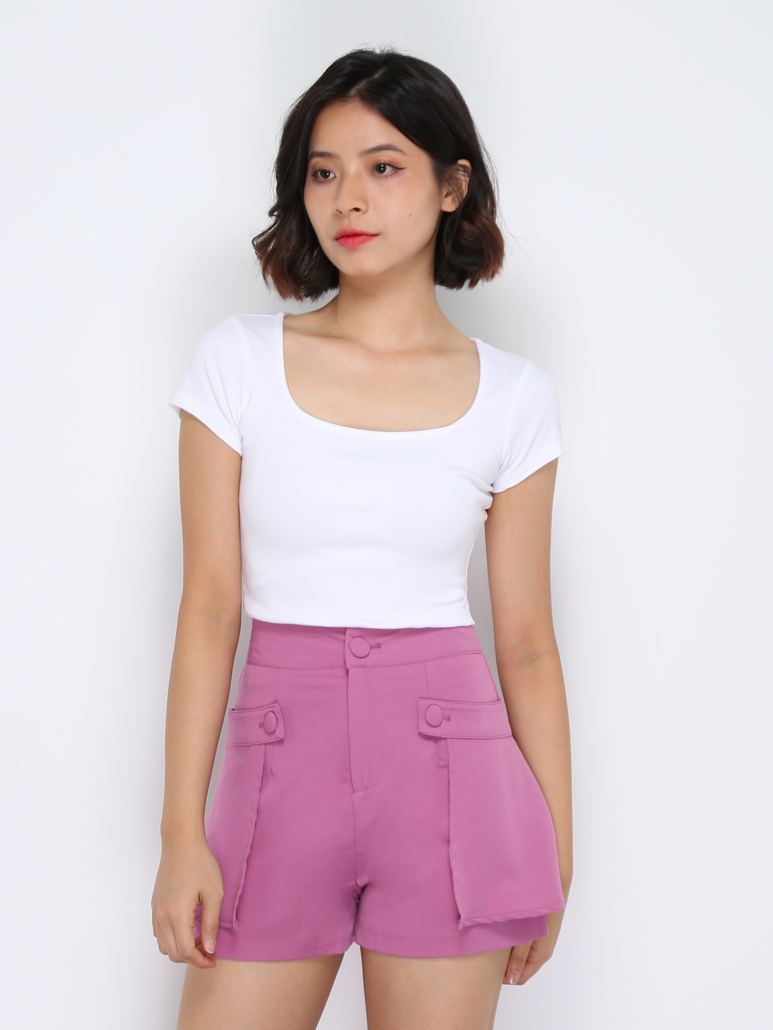 A Line Short Pants 33594