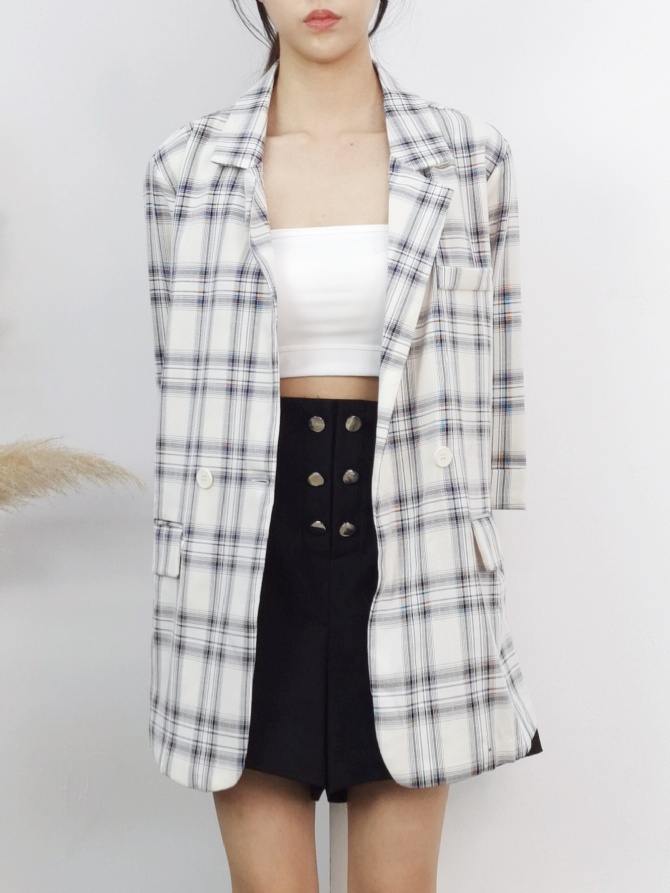 Collar Formal Outerwear 16898