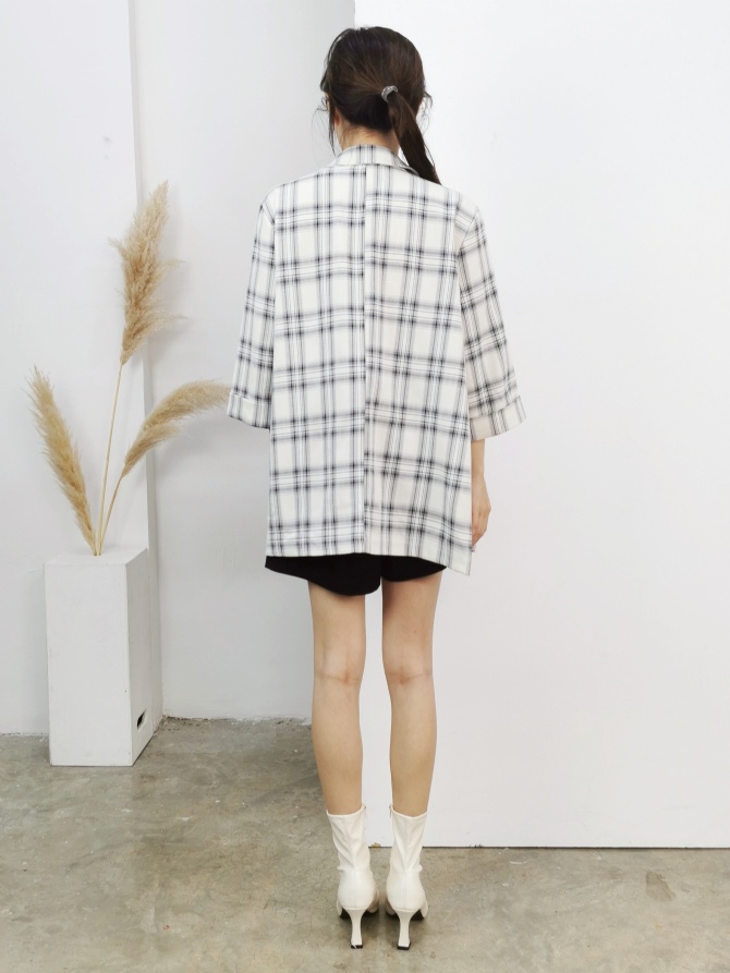 Collar Formal Outerwear 16898