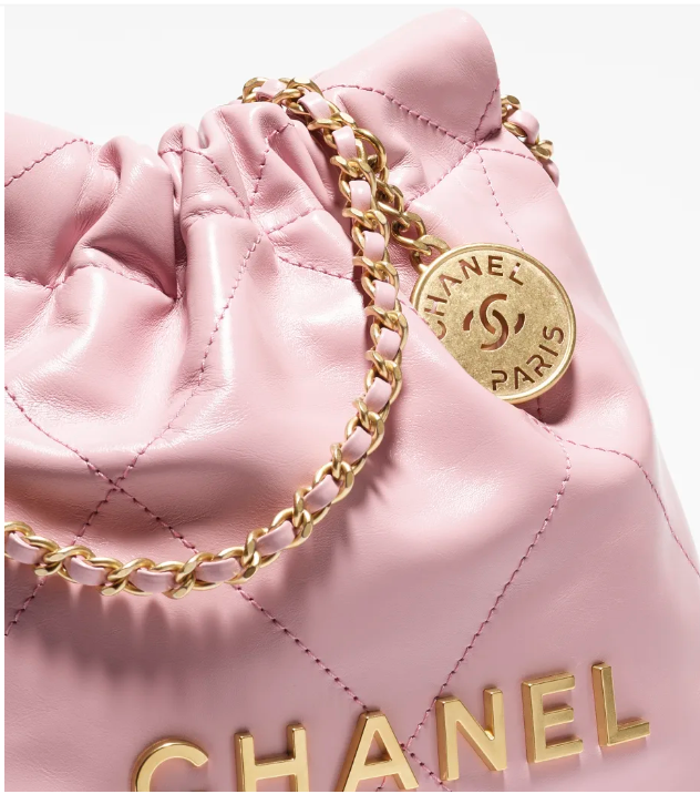 CHANEL 22 mini bag pink