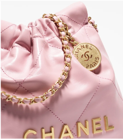 CHANEL 22 mini bag pink