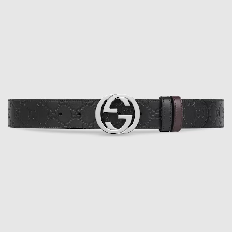 REVERSIBLE GUCCI SIGNATURE BELT