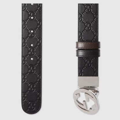 REVERSIBLE GUCCI SIGNATURE BELT