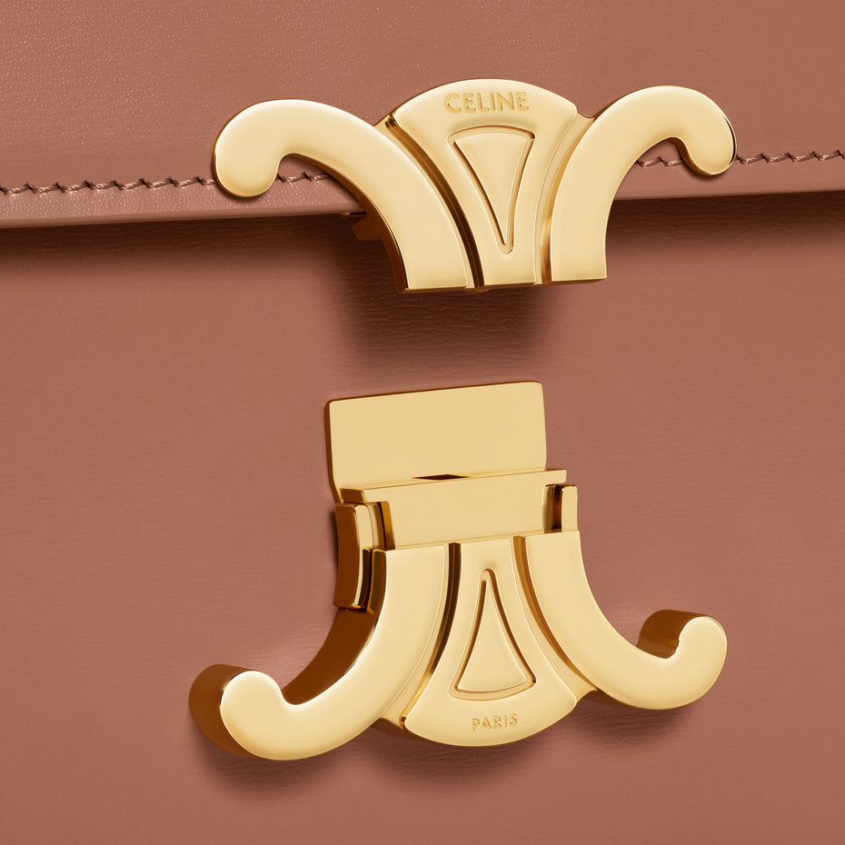 ティーン トリオンフ バッグ / シャイニーカーフスキン ブロンズ