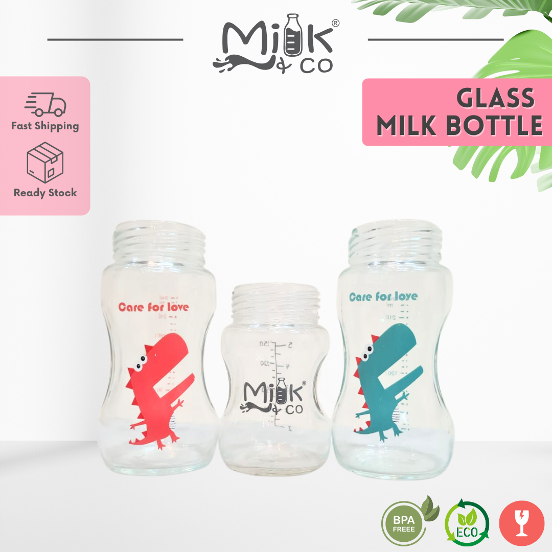 Glass Milk Bottle