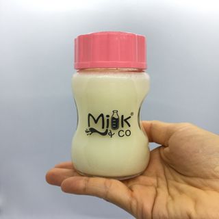 Wide Neck Glass Milk Storage Bottle (1 bottle)