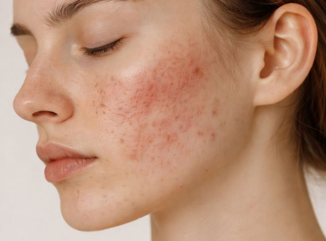 Oily skin and clogged pores