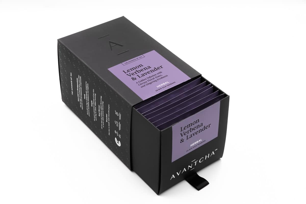 Lemon Verbena and Lavender Silk Teabags