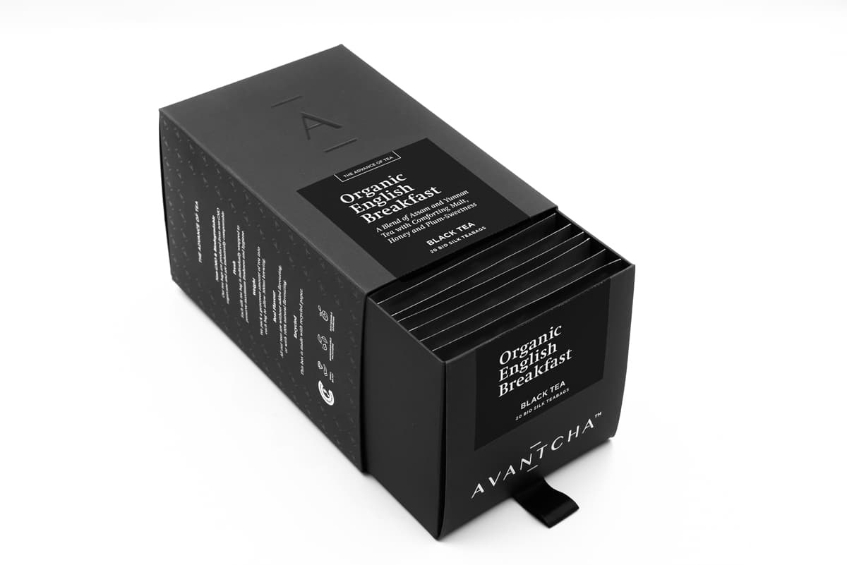 Organic English Breakfast Silk Teabags