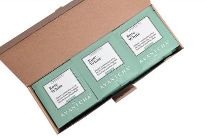 Rose White Silk Teabags