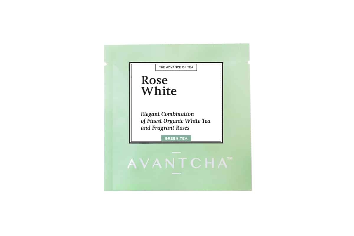 Rose White Silk Teabags