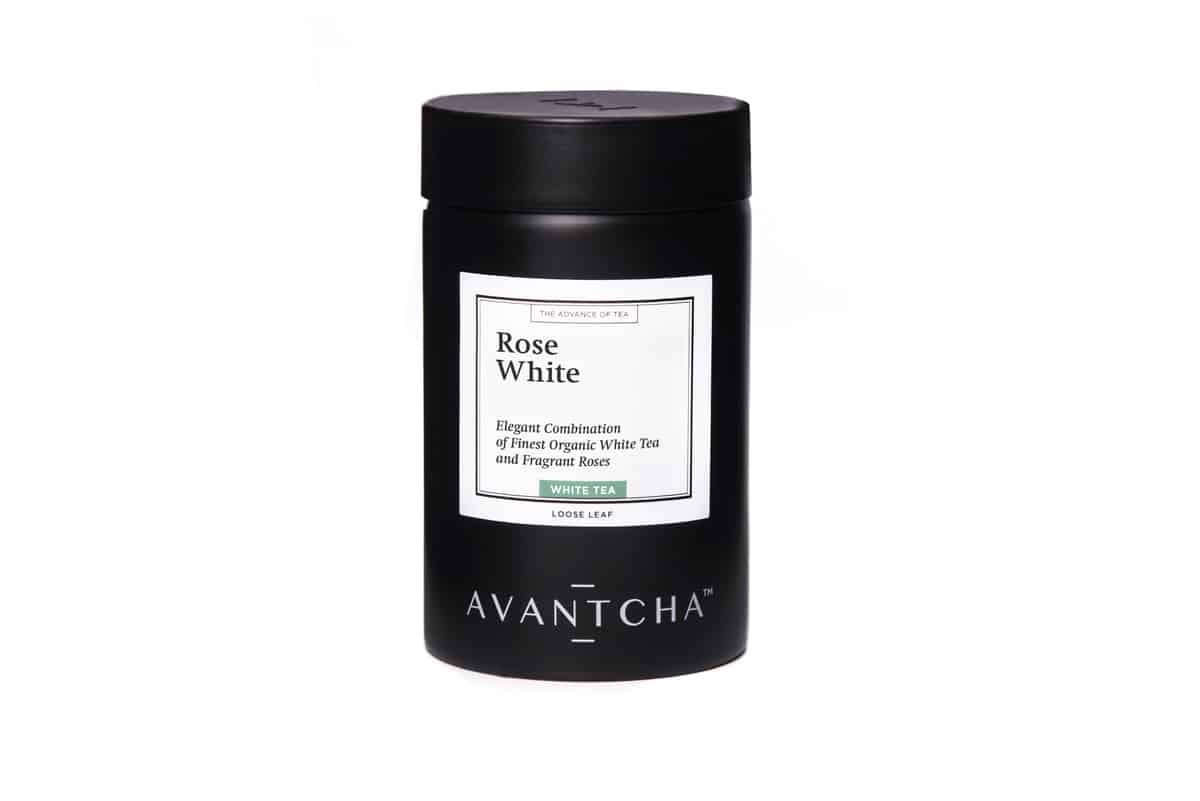 Rose White Tin