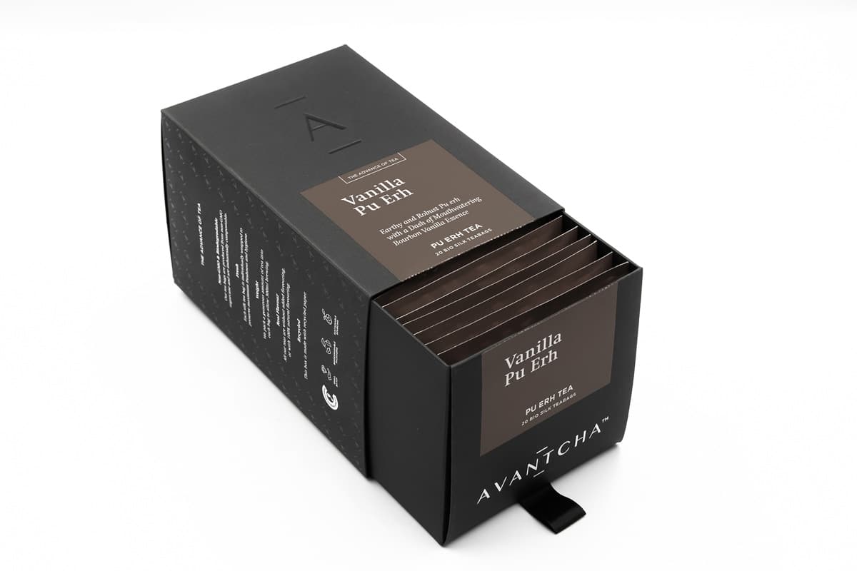 Vanilla Pu Erh Silk Teabags