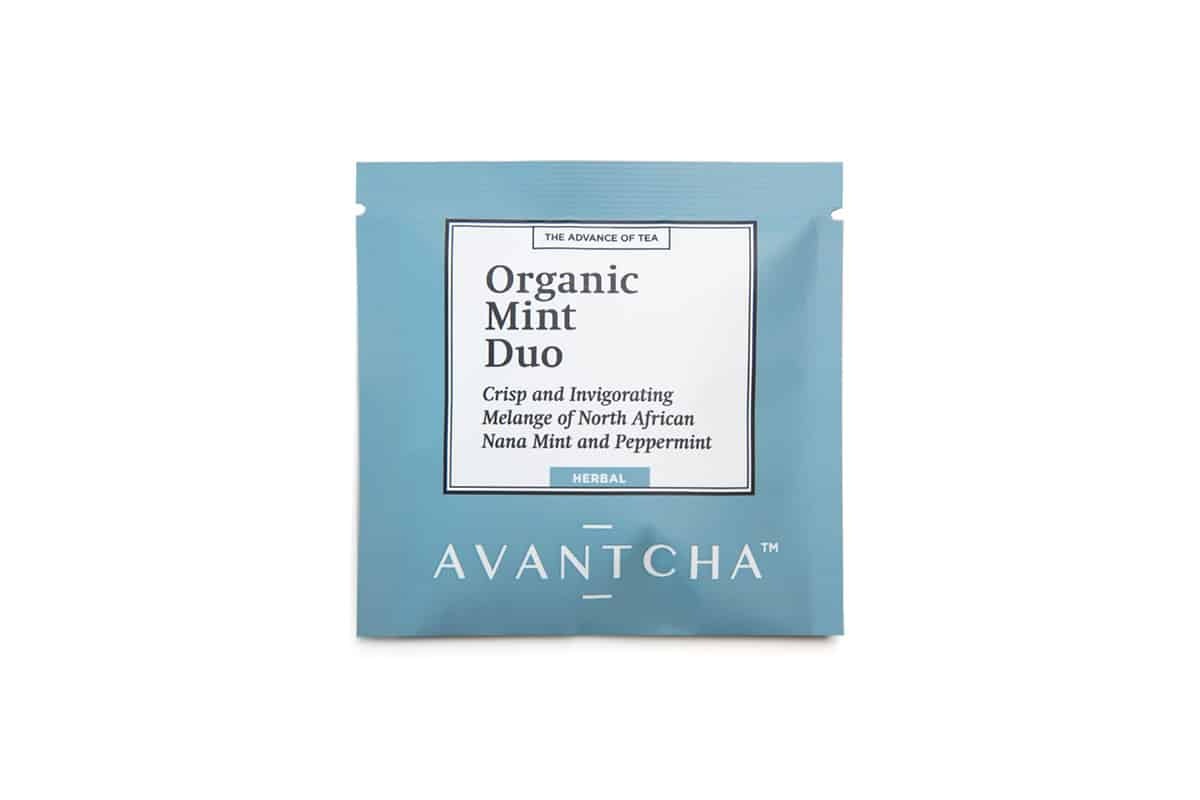 Organic Mint Duo Silk Teabags