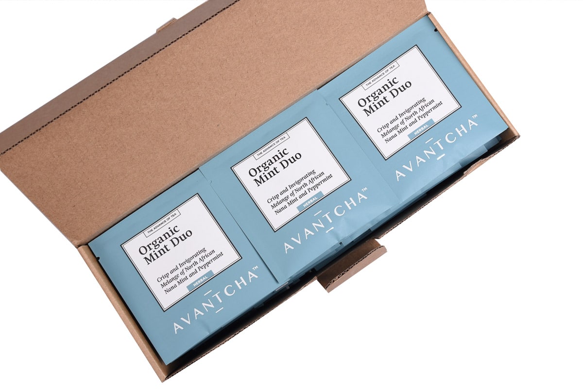 Organic Mint Duo Silk Teabags