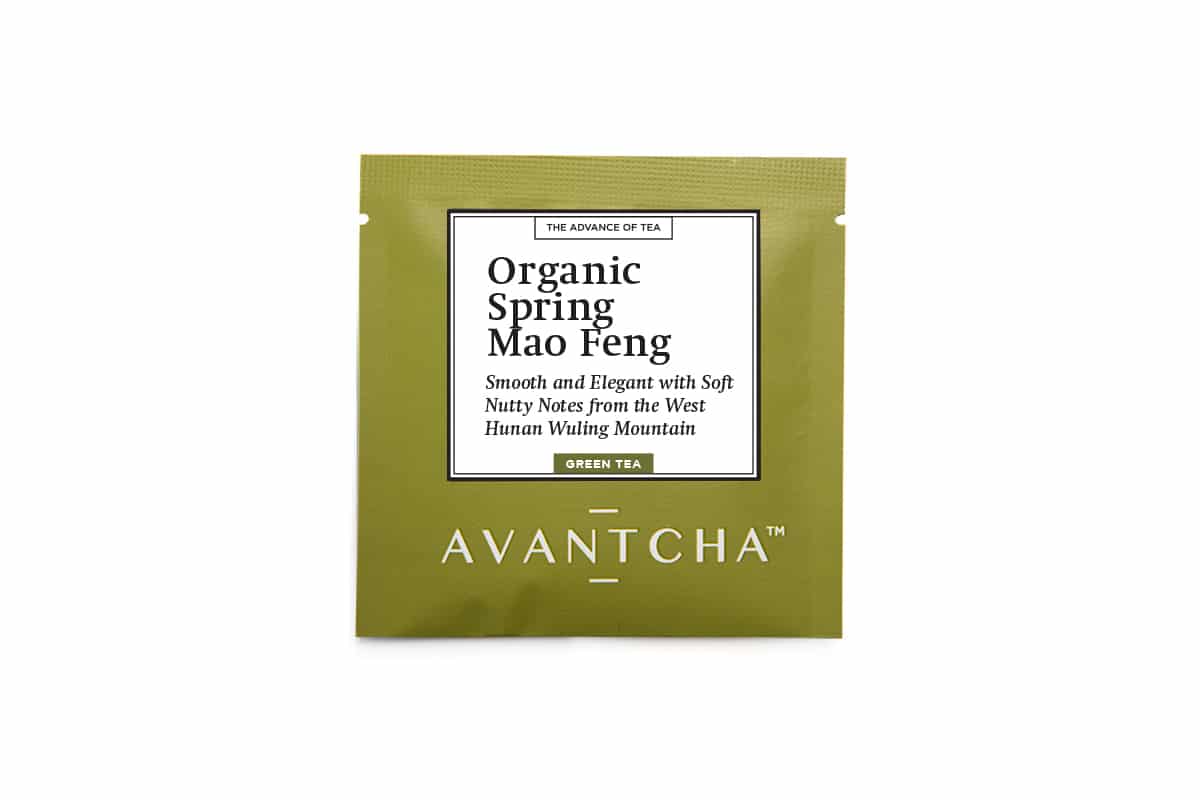 Organic Spring Mao Feng Silk Teabags