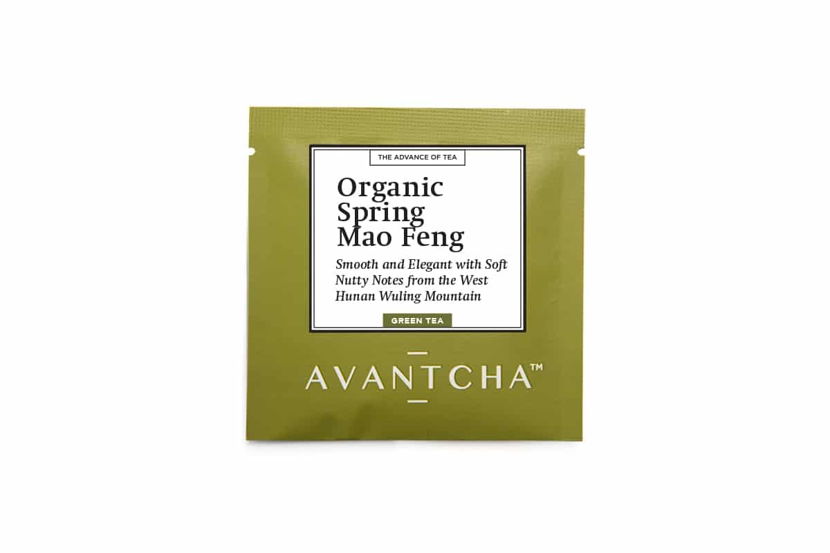 Organic Spring Mao Feng Silk Teabags