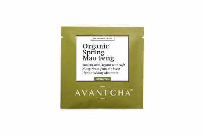 Organic Spring Mao Feng Silk Teabags