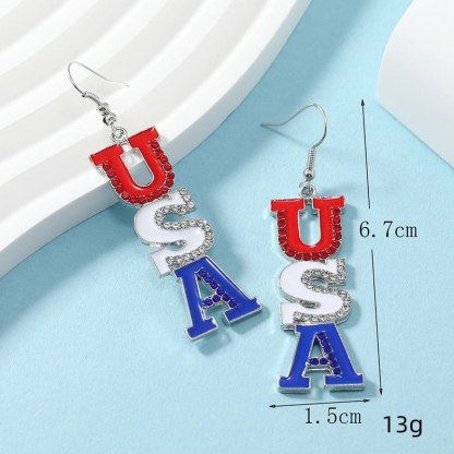 USA earrings