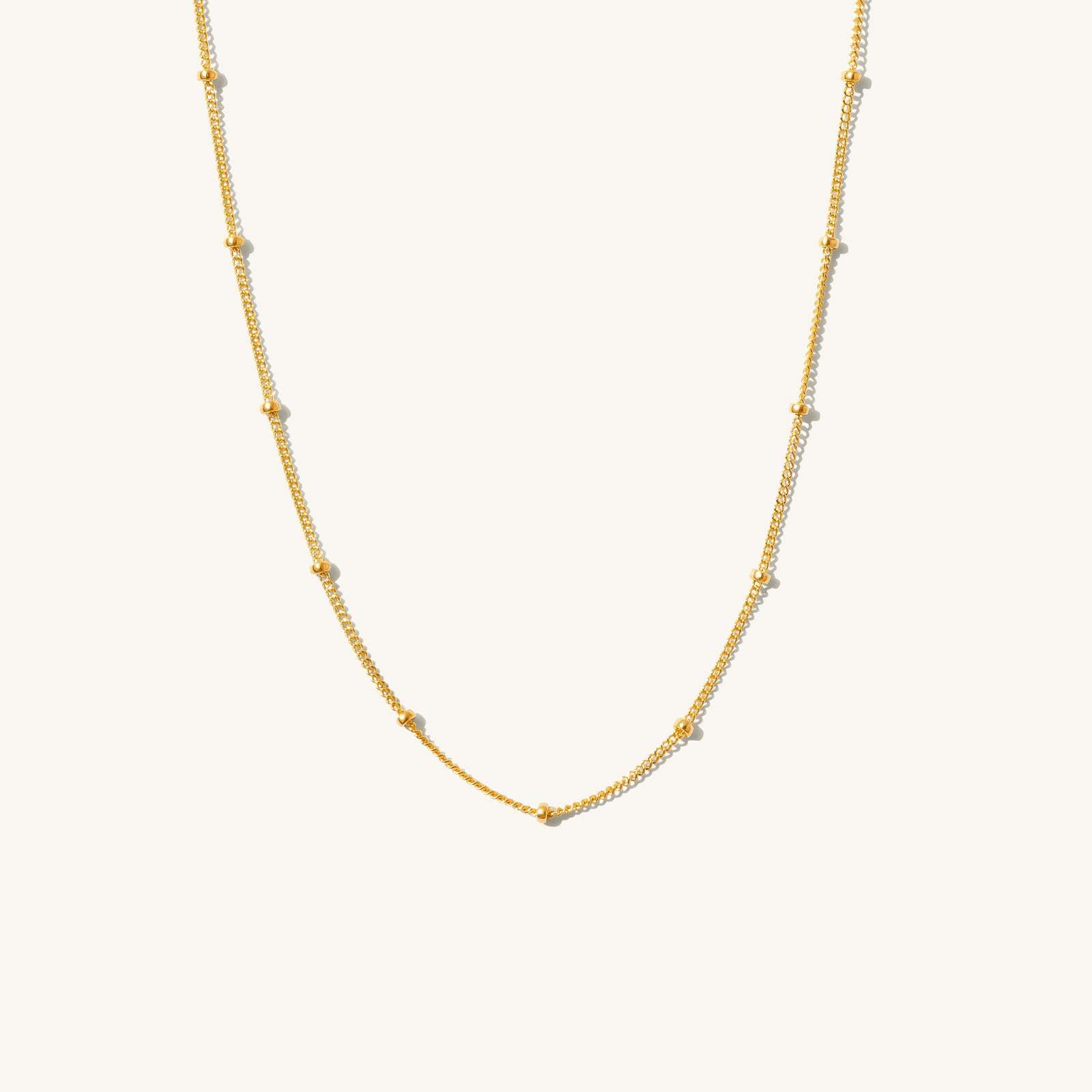 Dainty Satellite Chain Necklace