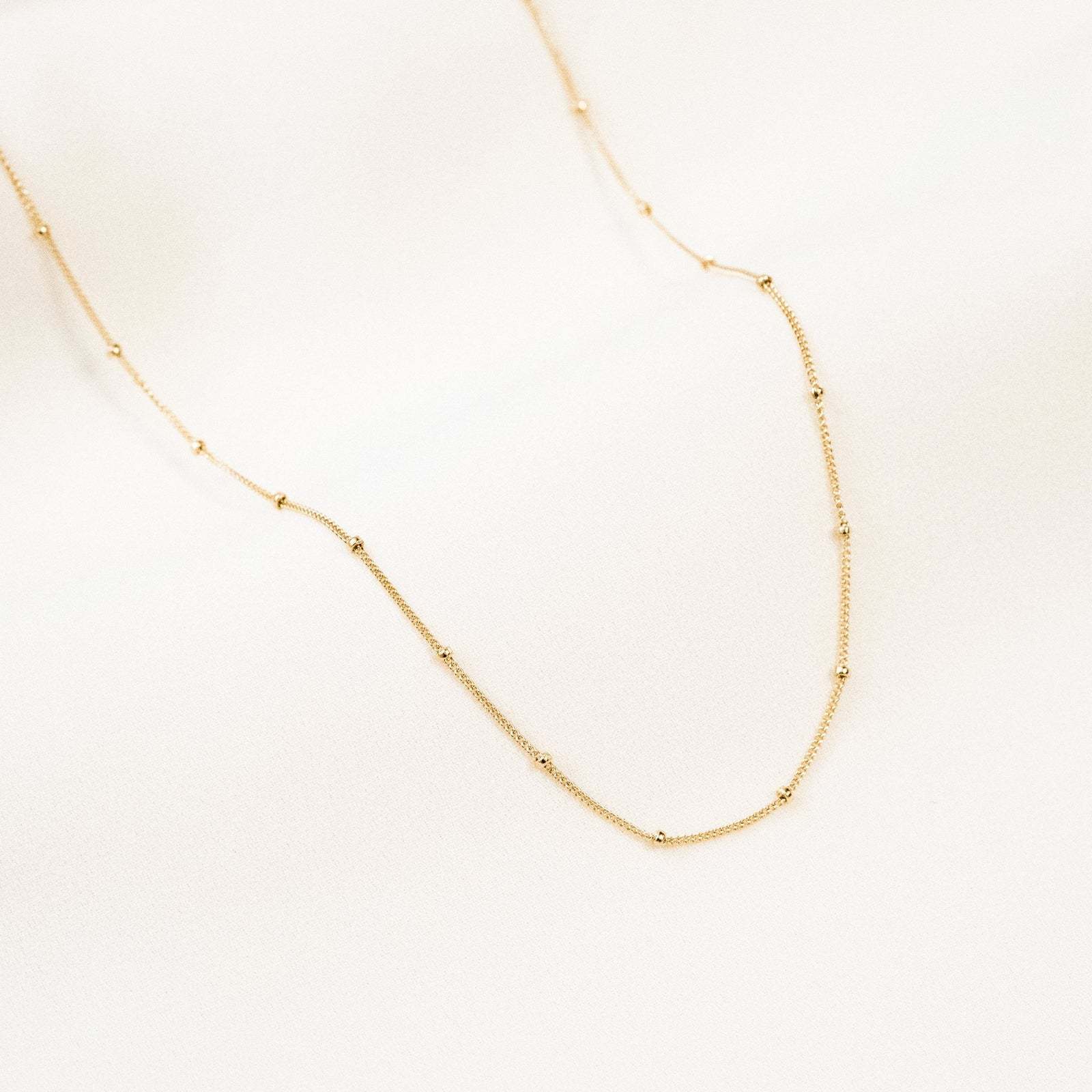 Dainty Satellite Chain Necklace
