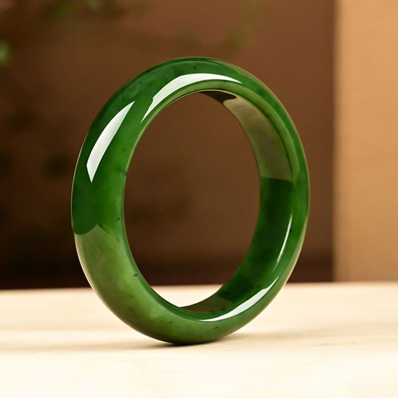 Jasper Spinach Green Bracelet