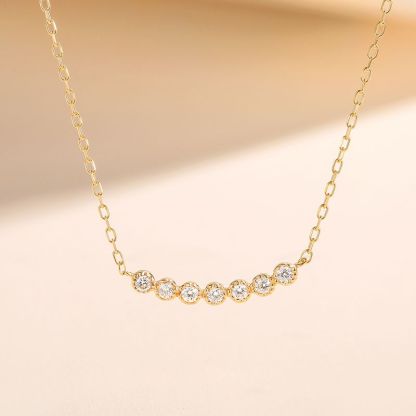 Smiling Diamond Necklace Pendant