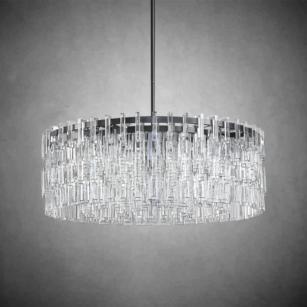 Marigna Modern Round Crystal Chandelier 36"