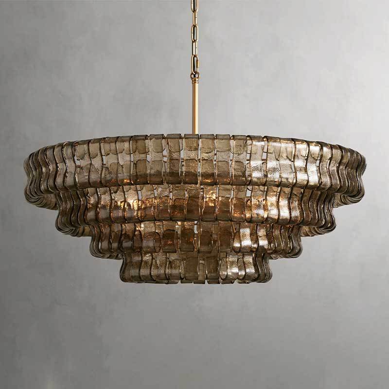 Ghiaccio 36" Round Chandelier
