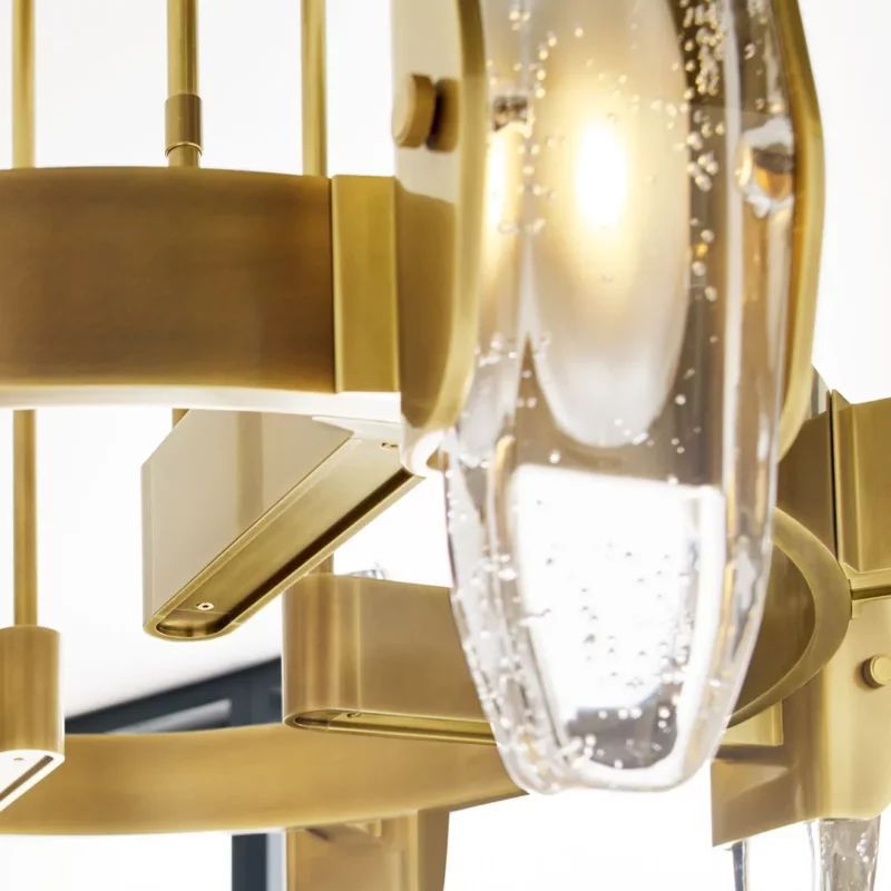 Aute Led Round Chandelier 47"