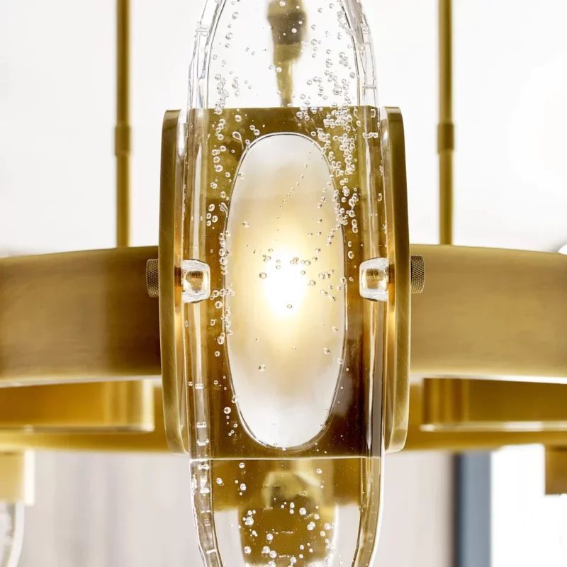 Aute Led Round Chandelier 47"