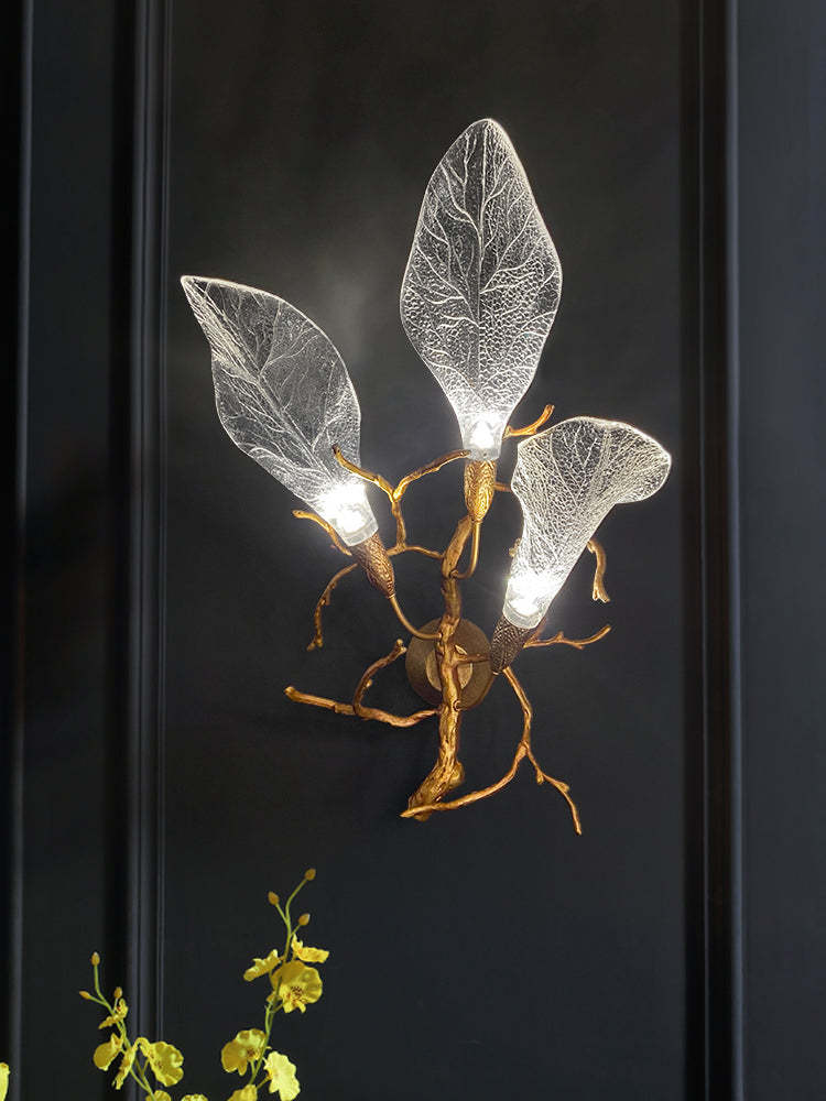 Contemporary Brass Wall Sconce Kevin Studio