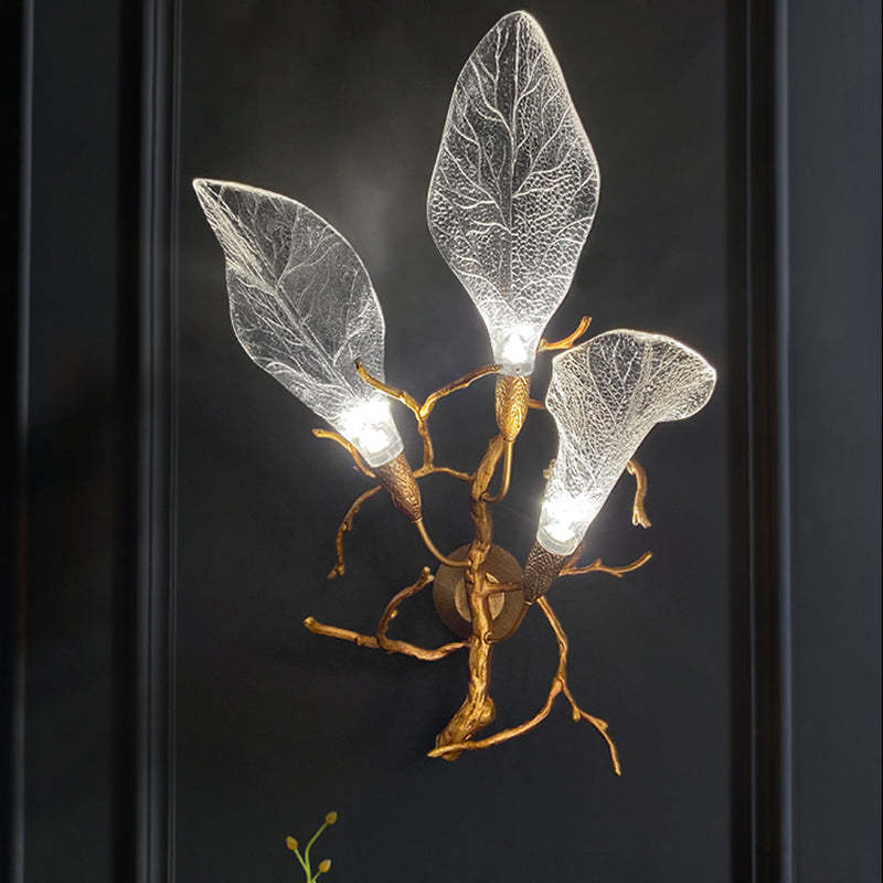 Contemporary Brass Wall Sconce Kevin Studio