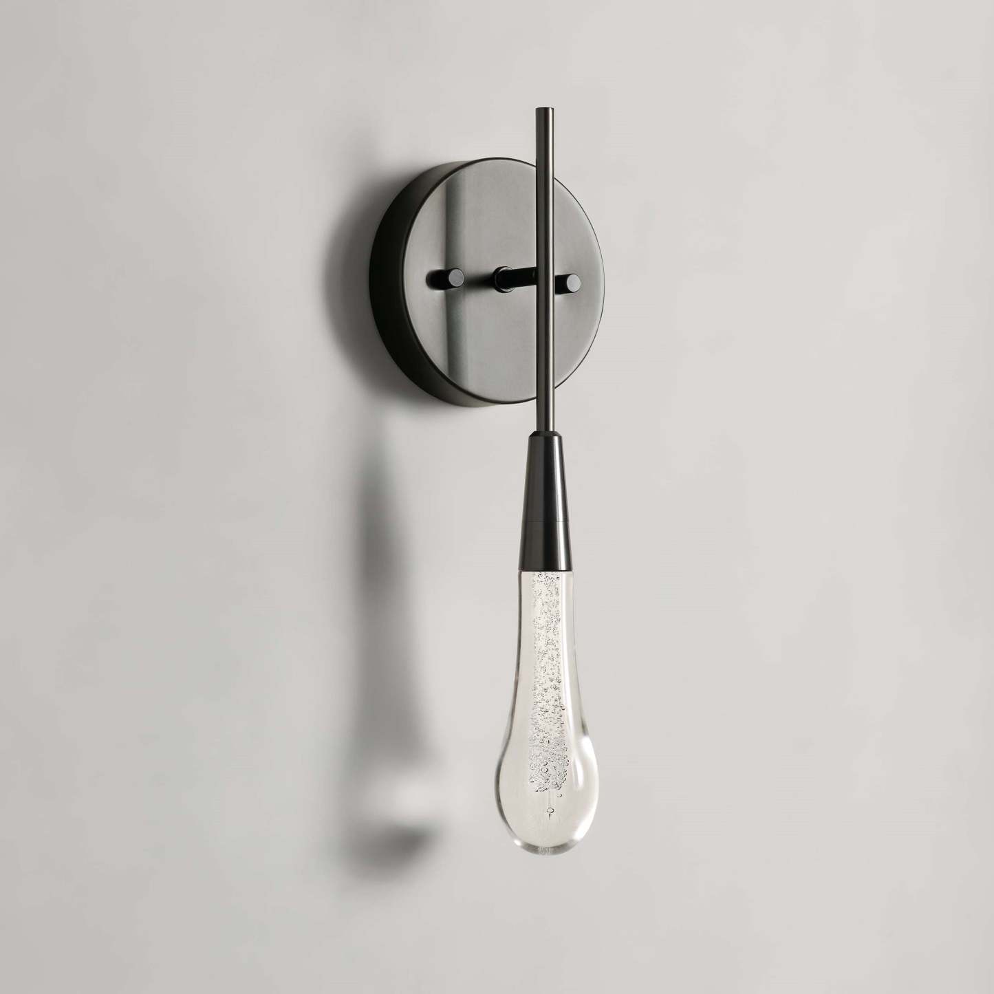 Soltaire Modern Glass Wall Sconce Wall Light Fixtures Kevin Studio Inc