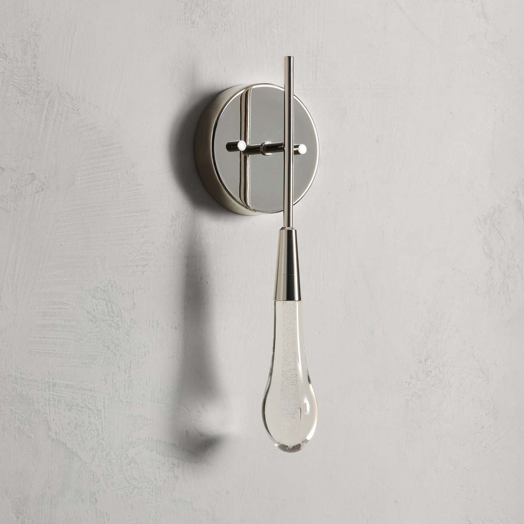 Soltaire Modern Glass Wall Sconce Wall Light Fixtures Kevin Studio Inc