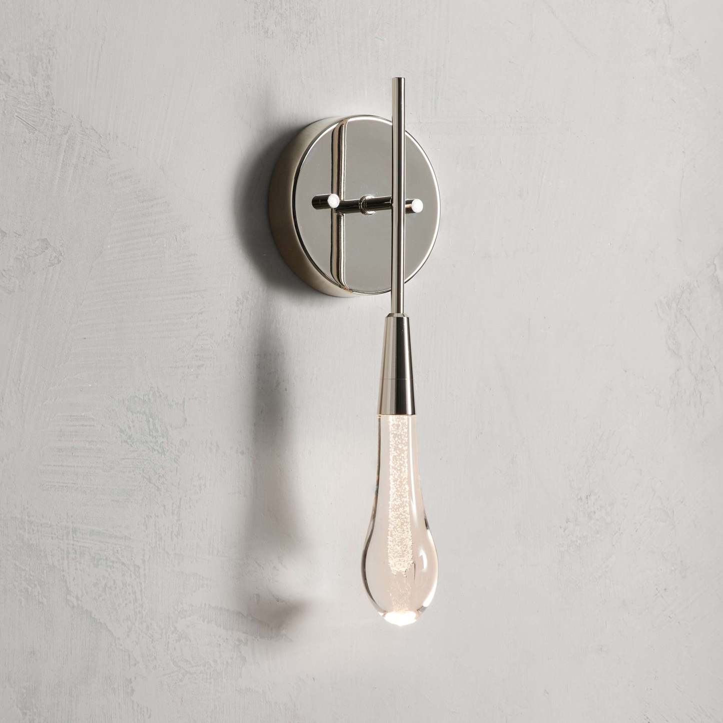 Soltaire Modern Glass Wall Sconce Wall Light Fixtures Kevin Studio Inc
