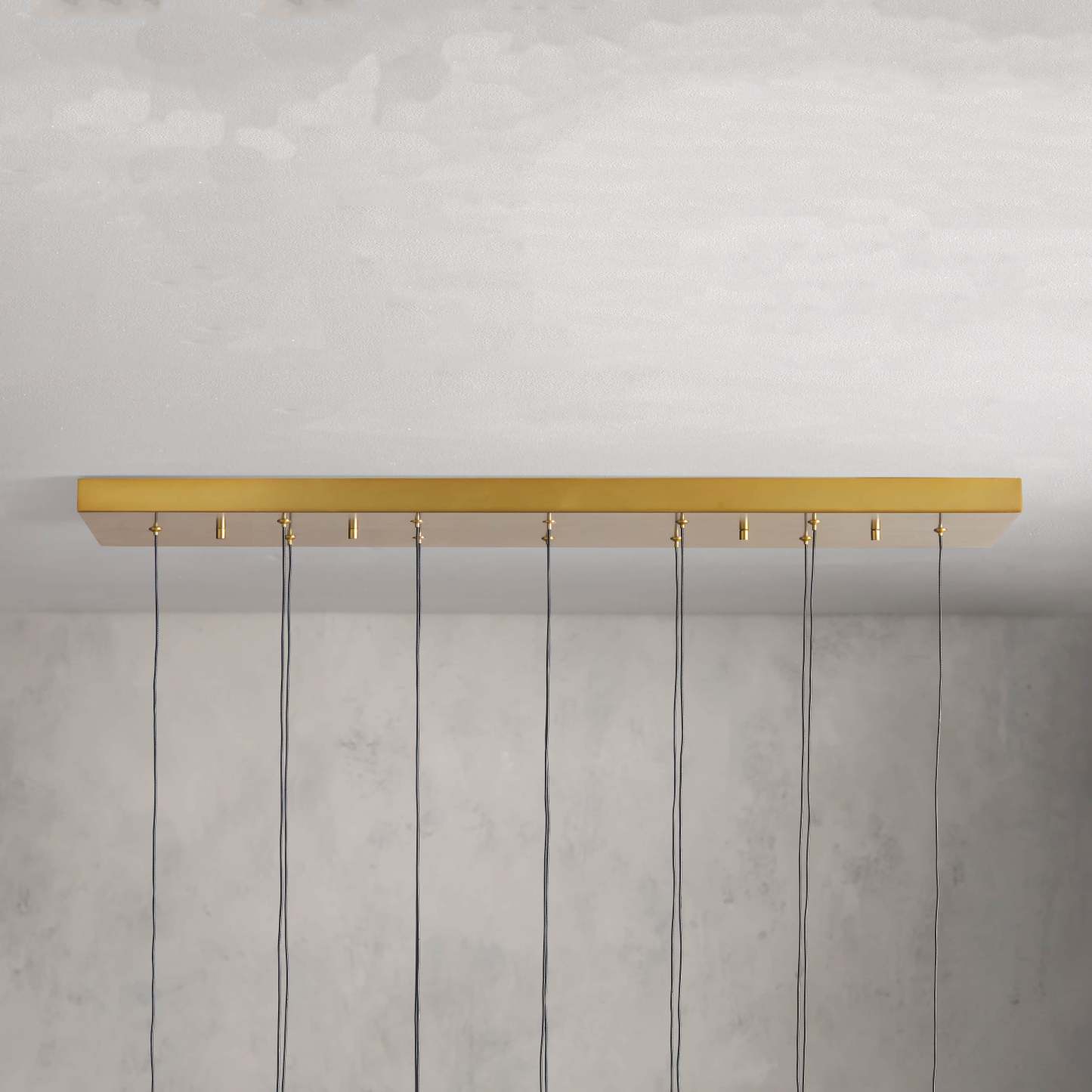 Soltaire Modern Glass Linear Chandelier 37'' 50'' 70''W 87"W 120"W Chandelier Kevin Studio Inc
