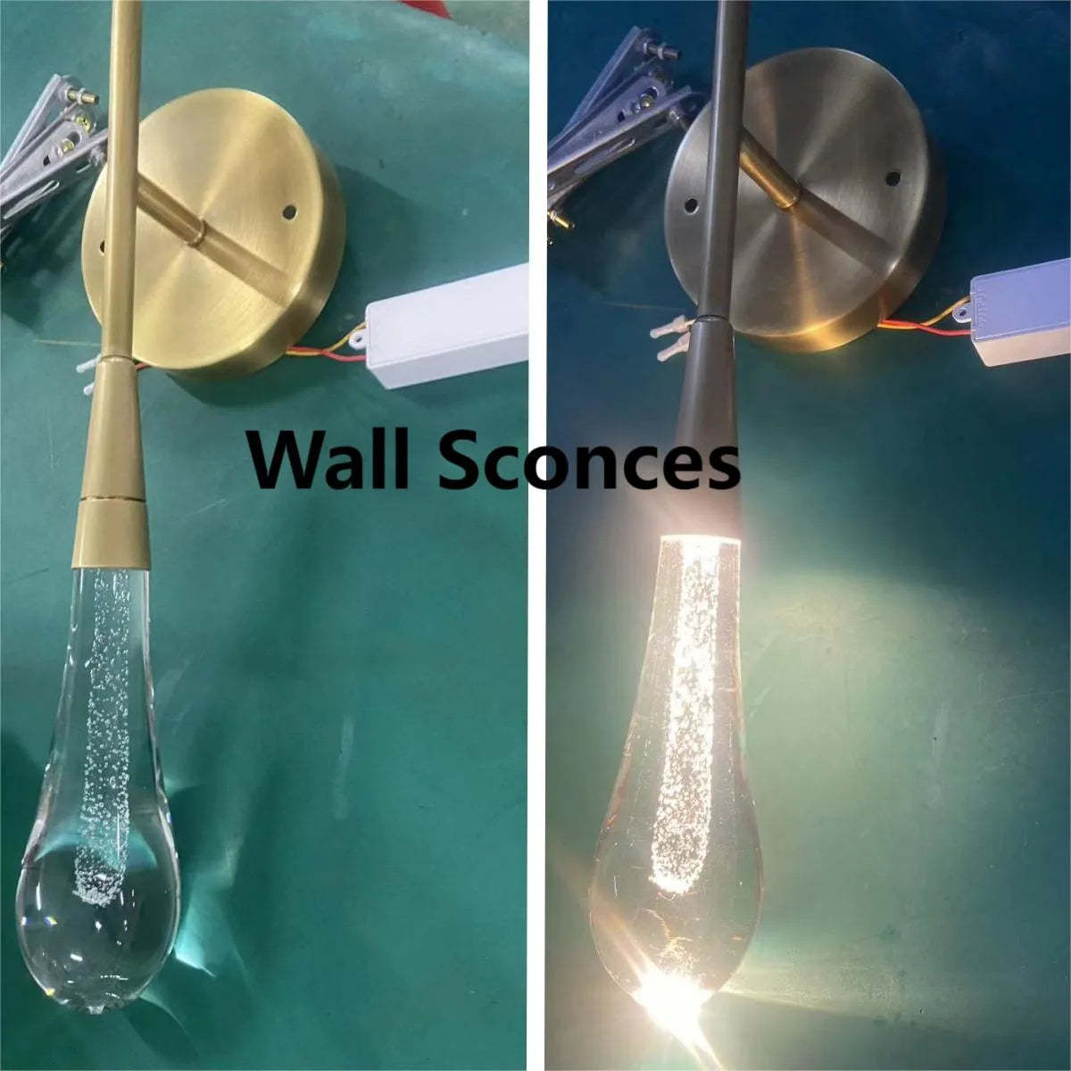 Soltaire Modern Glass Wall Sconce Wall Light Fixtures Kevin Studio Inc