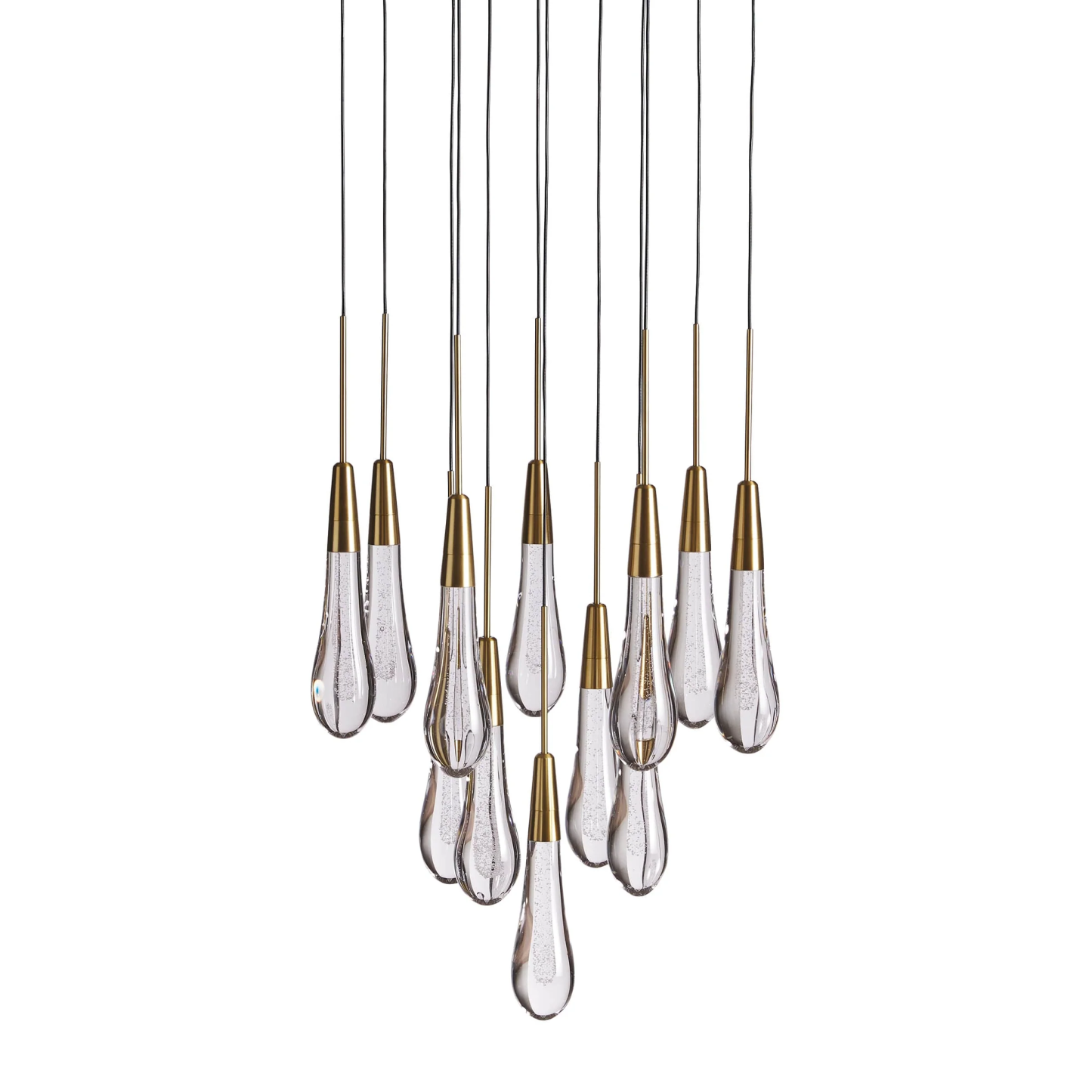 Solitaire Round Chandelier 17"W 24"W 36“W