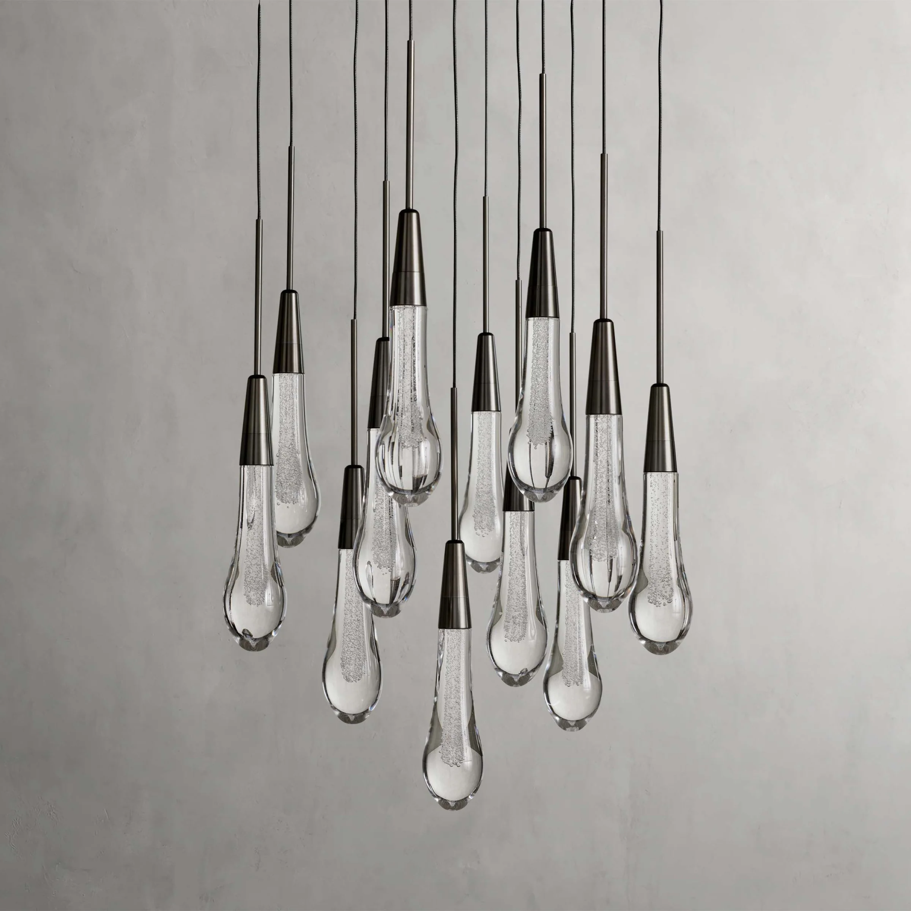 Solitaire Round Chandelier 17"W 24"W 36“W