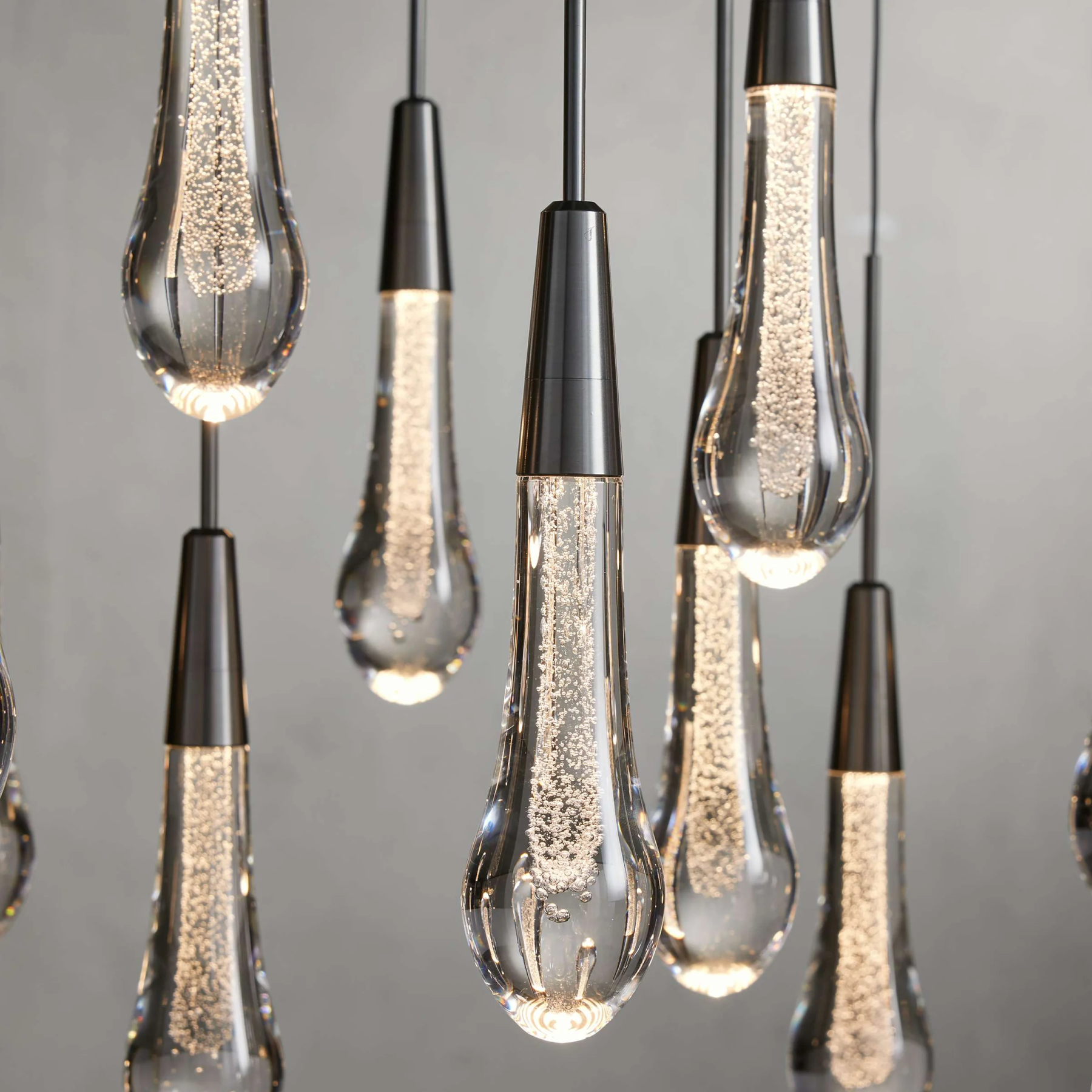 Solitaire Round Chandelier 17"W 24"W 36“W